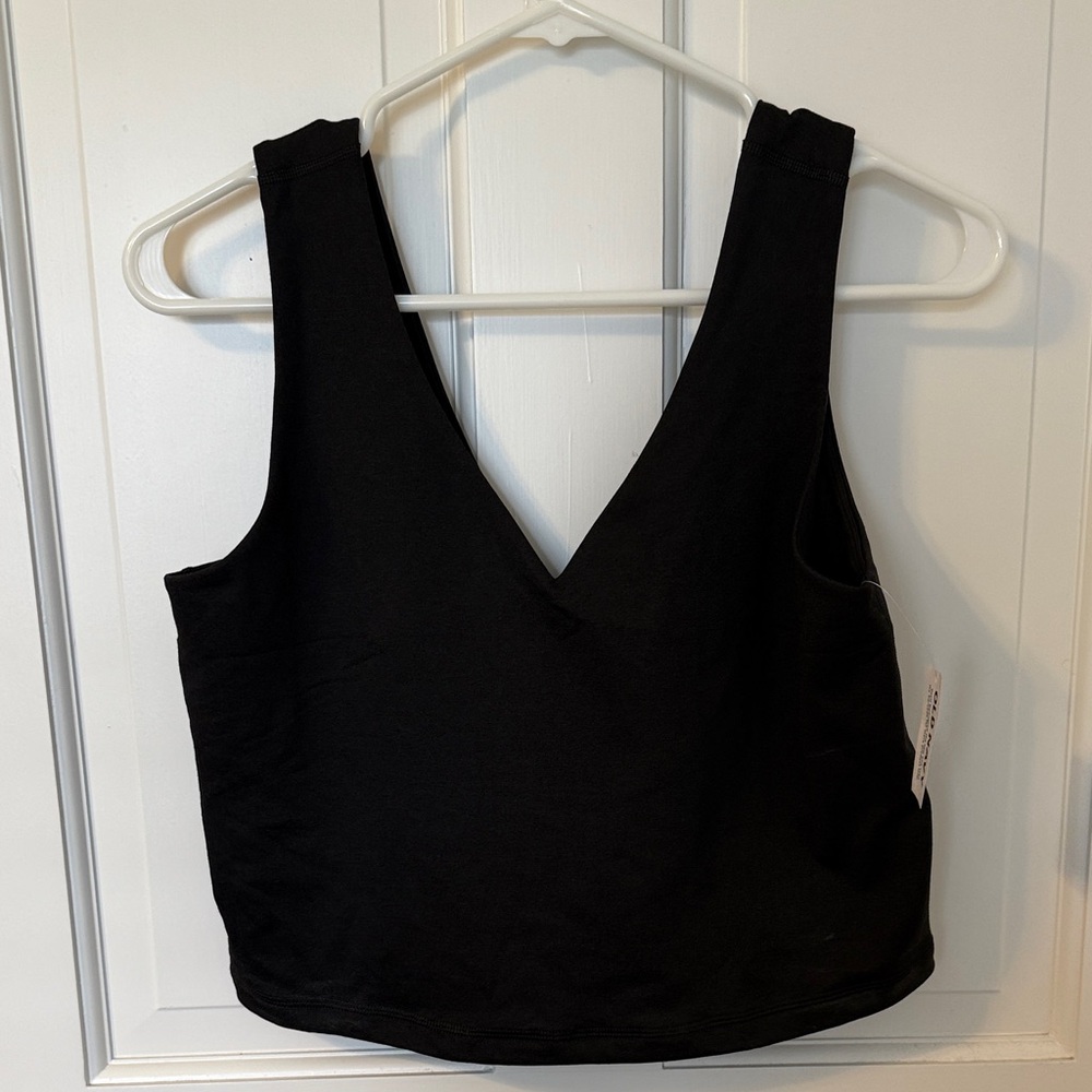 Old Navy Classic Black V-Neck Tank Top